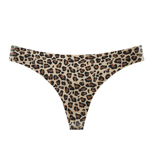 Braguitas sin Costuras para Mujer, Tanga Sexy con Estampado de Leopardo, Braguitas Invisibles sin Costuras para Yoga y Gimnasio - Product Image 5