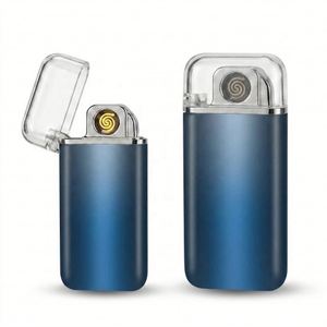 ไฟแช็ค USB แบบชาร์จไฟได้ ทนทาน ใช้งานได้นาน 20K 30K 50K จุดติดง่าย  ขายส่ง ไฟแช็คโลหะบาง กันลม ไฟฟ้า  มีสินค้าในสต็อกที่สเปน - Product Image 4