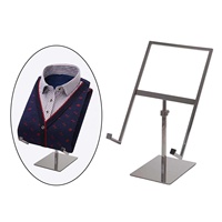 Étagère de présentation de vêtements, organisateur de vêtements, table réglable, palette pour t-shirts, support de présentation de vêtements pour magasin de vêtements, usage commercial