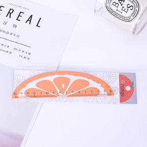 15cm di colore della caramella fresca carino in legno misura righello dritto per regalo promozionale di cancelleria - Product Image 4