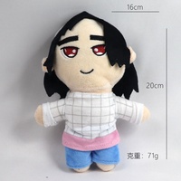 En gros Nouveau Jouet en peluche mignon Chasseur de démons, Poupée en peluche créative de 8 pouces style dessin animé anime, Porte-clés en peluche corbeau animal ludique