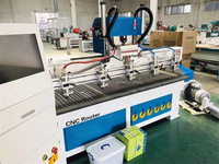 Machine CNC de gravure 3D CE 2513 pour la publicité, la sculpture en relief, les portes en bois, les meubles et les armoires