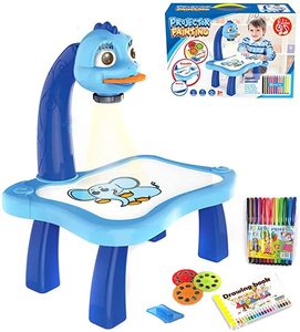Table de <span class=keywords><strong>dessin</strong></span> à projection LED à succès, jouets pour enfants, tableau de peinture, bureau, arts et artisanat, projection, <span class=keywords><strong>jouet</strong></span> éducatif d'apprentissage - Product Image 1