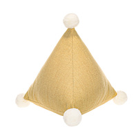 Coussin triangulaire amusant, coussins décoratifs mignons, oreillers en peluche, jouet en peluche, cadeaux de couleur bonbon pour enfants et amis