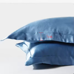 Funda de Almohada 100% Seda de Morera Real 6A 16/19/22/25, Orgánica, No Tóxica, Bordada, de Seda Pura para Hoteles, Suave y Delicada con el Cabello - Product Image 3