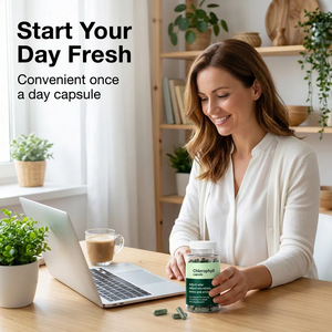 Kapsul Ajaib Penghilang Bau Badan Grosir Mendukung Kapsul Ajaib Penghilang Bau Badan Kustom Kapsul Klorofil Daun Peterseli Organik - Product Image 4
