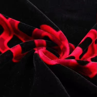 Tissu de doublure tissé en micro-velours 100 % polyester, couleurs personnalisées, imprimé, pour Abaya, fabriqué en Corée, à prix abordable