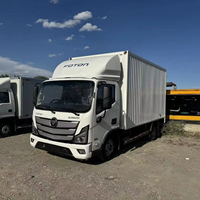 Camion léger Foton 4X2 Diesel, camion de fret 3 tonnes, 5 tonnes, 10 tonnes, plateau ouvert, caisse à ridelles, exportation d'usine vers l'Afrique, le Nigéria, le Kenya