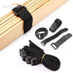 Kích Thước Tùy Chỉnh Tốt Nhất Đàn Hồi Móc Và Vòng Lặp Dây Đeo Dính Nylon Móc Và Vòng Lặp Dây Đeo Linh Hoạt Đàn Hồi Móc Vòng Lặp Ban Nhạc Với Khóa - Product Image 1