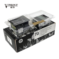 HP 713 3ED58A C M Y K 프린트헤드 교체 키트 디자인젯 T210 T230 T250 T630 T650 플로터 예비 부품 (오리지널 및 새 제품)