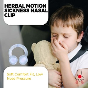 Clip nasal anti-nausée à l'huile essentielle d'herbes, doux et adapté aux voyages - Product Image 2