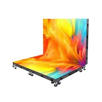 Unilumin Interaktiver LED-Tanzboden-Bildschirm P2.97mm Schnellmontage Belastbare Bodenfliese LED-Panel 8K HDR 1000:1 Bar Club