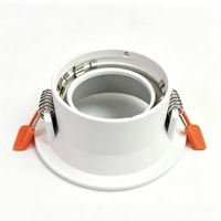 Plafonnier LED ultra-plat anti-éblouissement IP54 en aluminium moulé sous pression, type downlight et spot, pour éclairage intérieur - Vente directe usine