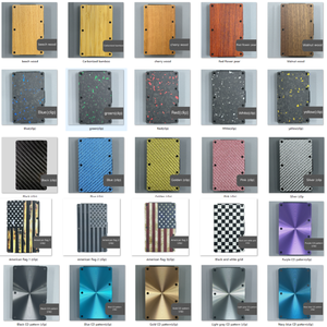 กระเป๋าสตางค์โลหะแบบมินิมอลสำหรับผู้ชาย กระเป๋าสตางค์บางใส่กระเป๋าหน้า ป้องกัน RFID ทำจากอะลูมิเนียม พร้อมสายรัดเงินแบบยืดหยุ่น - Product Image 3