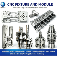 Pièces de fixation CNC 5 axes de haute précision sur mesure OEM, en aluminium 5052 et acier inoxydable 303 304, pour gabarit de positionnement d'automatisation et plaque de montage