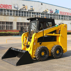 कारखाने की कीमत 0.6 टन 0.8 टन 1 टन 1.5 फ्रंट एंड छोटे डीजल टेलीस्कोपिक स्किड स्टीड लोडर - Product Image 1