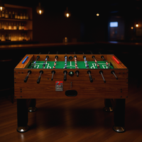 Table de baby-foot en bois à pièces, équipement de jeu populaire en vente, norme professionnelle, 5 pieds, table de football de baby-foot à vendre