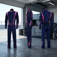 Combinaison de Karting et de Course F1, Entièrement Personnalisable, Imprimée Numériquement, Ensembles de Course Moto et Auto en Cordura, Vêtements de Sport