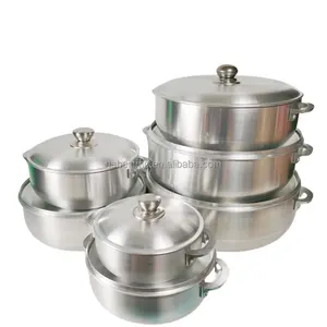 ベストセラーキャセロール6個鍋家庭用調理器具セットレストランサンディングポットアルミカルデロ調理鍋セット