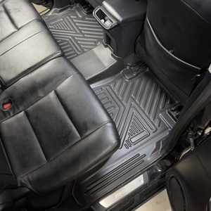 Alfombrillas de Coche de Lujo Marca KQD, Juego Completo de 3 Piezas de TPE, Tipo Bandeja Profunda, para Prado LC79 2012-2025 - Product Image 3