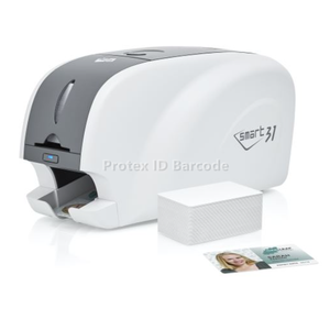 <span class=keywords><strong>Imprimante</strong></span> de cartes PVC simple face IDP Smart 31S, utilise le ruban 659366, machine d'impression d'identification pour cartes plastiques - Product Image 2