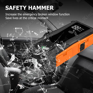 Nouvelle Arrivée Bonne Qualité 12V 16800mAh Booster de Batterie de Voiture <span class=keywords><strong>Auto</strong></span> Jump Starter Pack avec Marteau de Sécurité - Product Image 3