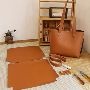 D & D Kit de artesanía de cuero profesional, juego de herramientas de costura con agujas de hilo encerado, punzón, cinturones de reparación DIY, fabricación de carteras - Product Image 5