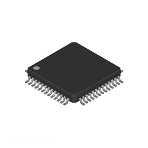 Componentes de circuito electrónico 44 TQFP CY7B995AXC Temporización de reloj En stock - Product Image 1