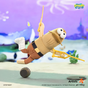 Auténtico PPMART Nuevo POOPMART FROZEN GONG Bikini Bottom Buddies 2 Serie de Peluches Divertidos Segunda Edición Caja Sorpresa Colgante - Product Image 4
