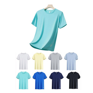 Camiseta Deportiva de Manga Corta para Hombre, Verano, Poliéster y Spandex, 240G, Formal, Personalizable, para Actividades de Equipo, Publicidad - Product Image 1