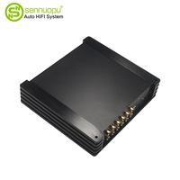 Service OEM Amplificateur DSP de classe AB pour automobile HIFI-K10 Plus 4 canaux 50W H500 Amplificateur de voiture Bluetooth avec crossovers Personnalisation de la marque
