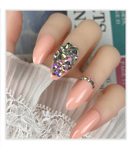 ILSA-prensa de punta de <span class=keywords><strong>uñas</strong></span> en forma de <span class=keywords><strong>almendra</strong></span> acrílica, venta al por mayor - Product Image 4