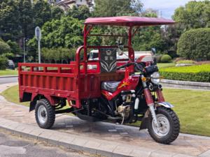 Triciclo de Carga de Alta Calidad, Superventas, con Toldo, Función de Autodescarga y Caja Grande - Product Image 2