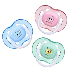 Coffres-forts en Silicone bébé sucette OEM réutilisable nouveau-né Animal imprimé Offre Spéciale Ins sans BPA bébés dentition avec couvercle - Product Image 4