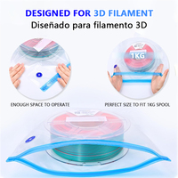 Bolsas de Almacenamiento al Vacío para Filamento con Bomba Manual/Eléctrica, Kit de Bolsas de Almacenamiento al Vacío para Filamento 3D, para Filamento PLA, ABS, PETG, Nylon, TPU
