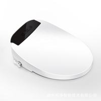 Siège de toilette de bidet allongé intelligent avec couvercle intelligent et télécommande Fonction de séchage à air à chaleur instantanée