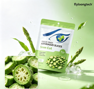 Maßgeschneiderte 100g Kleinpackung Gefriergetrockneter Spargel 5mm Geschnitten Rein Natürlich Ohne Zusatzstoffe Private Label Service - Product Image 4