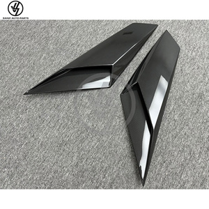 SV Style Dry Full Carbon Fiber Glossy Twill Weave Vacuum Bagged Air Side Vent Lambo Aventador LP700 2011-2015 Car Parts Body - Product Image 2