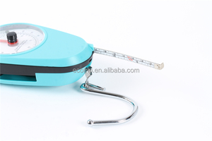80Lb/35KG 휴대용 기계식 ABS 플라스틱 수동 여행용 수하물 무게 측정기 - Product Image 6