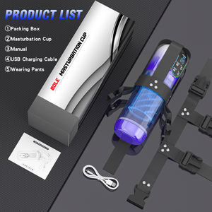 Bole Pro <span class=keywords><strong>m</strong></span>áy bay cup hoàn toàn tự động xoay <span class=keywords><strong>m</strong></span>út masturbator cho nam giớ<span class=keywords><strong>i</strong></span>, LED Wearable cố định cup, cấp 7 bảo vệ - Product Image 5