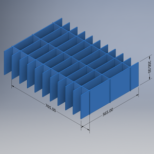 Lớn trắng EVA vách ngăn sản phẩm đệm dán bảng rỗng được sản xuất với <span class=keywords><strong>PP</strong></span> và nhựa nhượng bộ lớn - Product Image 6