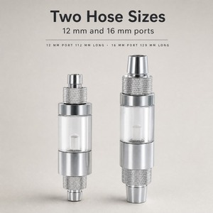 Atomizador de CO2 para Acuario, Difusor Externo de Aleación de Aluminio, Difusor de Niebla de CO2 en Línea para Acuarios Plantados y de Peces - Product Image 2
