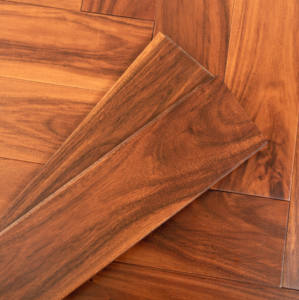 Katı akasya balıksırtı ahşap döşeme - Product Image 4