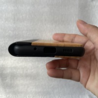 Casing Ponsel Kulit TPU Kosong Kayu, Penutup Telepon Genggam untuk Samsung S20 S10 S9 S8 S7 S6 A50 A71 A51 Note 10