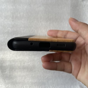 Hàng Mới Vỏ Điện Thoại Di Động Gỗ Trống Gỗ TPU Da Vỏ Điện Thoại Cho Samsung S20 S10 S9 S8 S7 S6 A50 A71 A51 Note 10 - Product Image 6