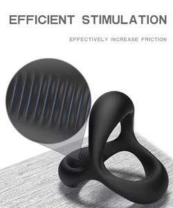 Anillo Vibrador de Silicona Suave para Pene, Juguetes Sexuales para Adultos, Anillos para Pene para Mejorar el Rendimiento Masculino, Marca STELLAR PATH - Product Image 3