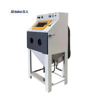 Machine de sablage manuelle industrielle facile à utiliser, cabine de sablage pour haute précision