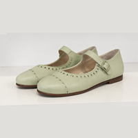 Chaussures habillées en cuir pour femmes, style Mary Jane, plates, formelles, à bout fermé, pour filles, chaussures de Shabbos, chaussures de ville personnalisées pour femmes, vente en gros