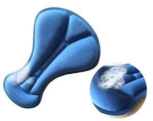 サイクリングパッド女性用シリコーンジェル女性用サイクリングジェルパッドCOOLMAXサイクリングパッド - Product Image 1
