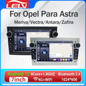 LELV Autoradio Android 15 per <span class=keywords><strong>Opel</strong></span> Astra/<span class=keywords><strong>Meriva</strong></span>/Vectra/Antara - GPS, Android Auto, Stereo Touchscreen, WiFi Integrato, Audio - Product Image 1